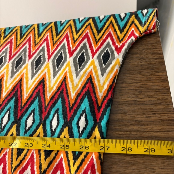 Panhandle Slim Multicolor Chevron Blouse S/M - Picture 8 of 10